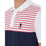 Erkek Regular Fit Polo Yaka Turkuaz T-shirt
