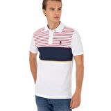 Erkek Regular Fit Polo Yaka Turkuaz T-shirt