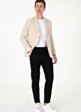 U.S. Polo Assn. Slim Fit Beyaz Erkek Ceket LAYMAN-C