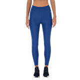 Kadın Lacivert Yüksek Bel Spor Tayt