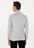 Cacharel Slim Fit Gri Erkek Ceket CLAUD