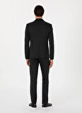 Cacharel Normal Bel Slim Fit Siyah Erkek Takım Elbise RIES