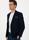 Cacharel Slim Fit Lacivert Erkek Ceket MELY