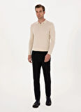 Cacharel Normal Bel Normal Paça Slim Fit Lacivert Erkek Pantolon CESAR