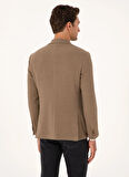 Cacharel Slim Fit Bej Erkek Ceket WARY