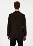Cacharel Slim Fit Kahve Erkek Ceket FICIO