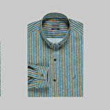 GOIAS ÇİZGİLİ HAKİ GÖMLEK