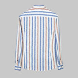 GOIAS ÇİZGİLİ SOHO KAHVERENGİ GÖMLEK