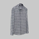 ARTOS KARE DESEN LACİVERT GÖMLEK