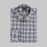 ARTOS KARE DESEN LACİVERT GÖMLEK