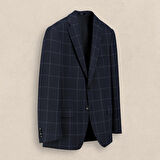 REXFORD KARELİ LACİVERT CEKET