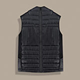 KOMODO KAPİTONE SİYAH YELEK