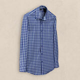 ELETA PAMUKLU MAVİ GÖMLEK