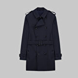 Amsterdam Lacivert Trençkot