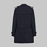 Amsterdam Lacivert Trençkot