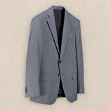 REXFORD DESENLİ MAVİ CEKET