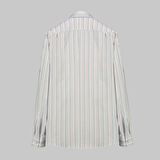 DREW UZUN KOL ÇİZGİLİ AÇIK MAVİ GÖMLEK