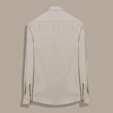 ELETA SLİM BEJ GÖMLEK