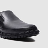 Erkek Comfort Bağcıksız Ayakkabı [052188] SİYAH, 40