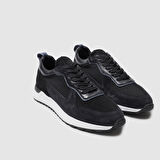 Erkek Spor Ayakkabı [052197] LACİVERT SÜET, 43