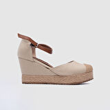 Kadın Dolgu Topuk Sandalet [051750]