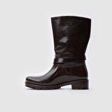 Kadın Yağmur Botu [051571] KAHVERENGİ, 39