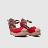 Kadın Dolgu Topuk Sandalet [051750]