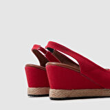 Kadın Dolgu Topuk Sandalet [051751]