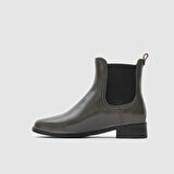 Kadın Yağmur Botu [060087] HAKİ YEŞİL - SİYAH, 37