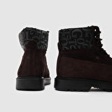 Erkek Casual Bot [052244] KAHVE NUBUK, 40