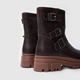 Kadın Casual Bot [060177] KAHVE FLOATER, 40