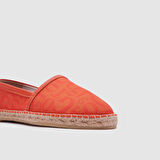 Kadın Espardil Ayakkabı [060032] TURUNCU MONOGRAM, 40