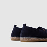 Erkek Espadril Loafer Ayakkabı[052051] LACİVERT SÜET, 43