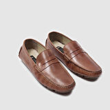 Erkek Loafer Ayakkabı[052054] TABA ESKİTME, 44