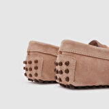 Kadın Loafer Ayakkabı [060038] BEJ SÜET, 36