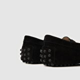 Kadın Loafer Ayakkabı [060038] SİYAH SÜET, 37