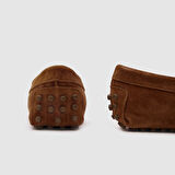 Kadın Loafer Ayakkabı [060038] TABA SÜET, 40