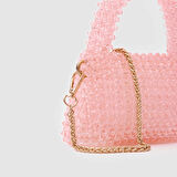 Kadın Cam Kristal Çanta [930045] PUDRA