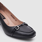 VIVIAN Kadın Topuklu Ayakkabı [060092] SİYAH, 40