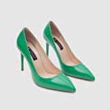 Kadın Stiletto [060061]  YEŞİL RUGAN, 36
