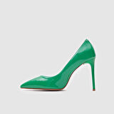 Kadın Stiletto [060061]  YEŞİL RUGAN, 39