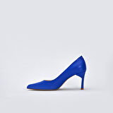 Kadın Stiletto [060064] SAKS MAVİ, 37
