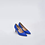 Kadın Stiletto [060064] SAKS MAVİ, 37