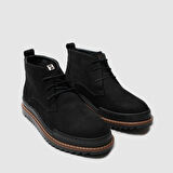 Erkek Comfort Bot [052096] SİYAH NUBUK, 42