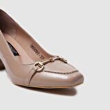 VIVIAN Kadın Topuklu Ayakkabı [060092] VİZON, 40