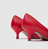 Kadın Stiletto Ayakkabı 7 Pont  [060066] KIRMIZI, 39