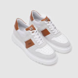 Erkek Spor Ayakkabı [052127] TABA - BEYAZ, 44