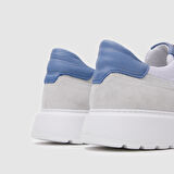 Erkek Spor Ayakkabı [052127] MAVİ - BEYAZ, 43