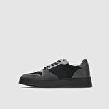 Erkek Sneaker Ayakkabı [052128] GRİ - SİYAH, 40