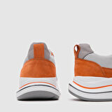 Erkek Spor Ayakkabı [052131] BEYAZ -TURUNCU, 44